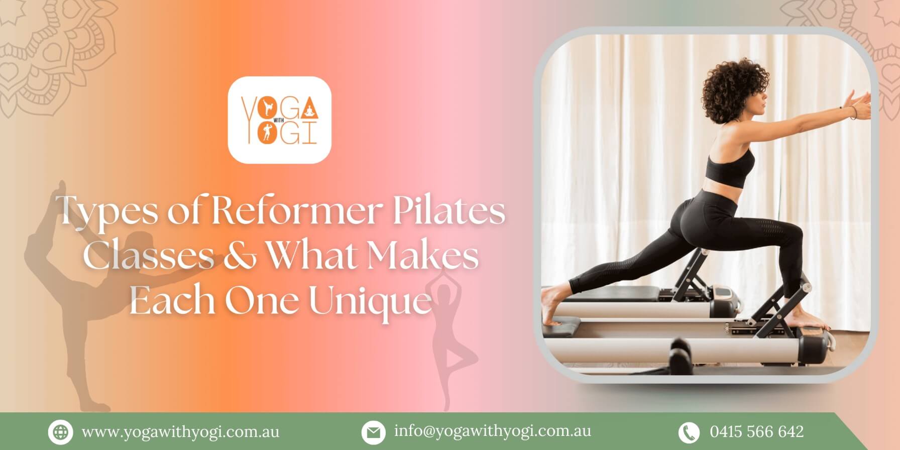 Types of Reformer Pilates Classes & What Makes Each One Unique
