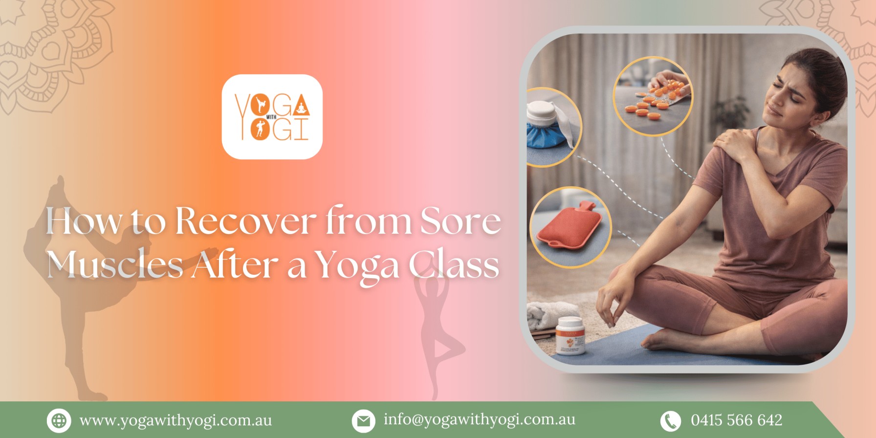 How to Recover from Sore Muscles After a Yoga Class