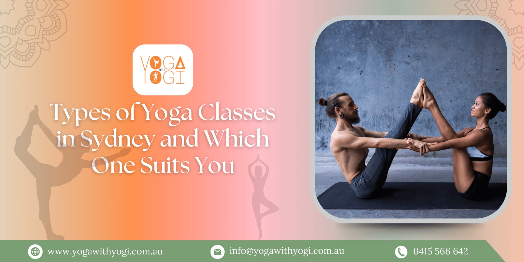 Types of Yoga Classes in Sydney and Which One Suits You